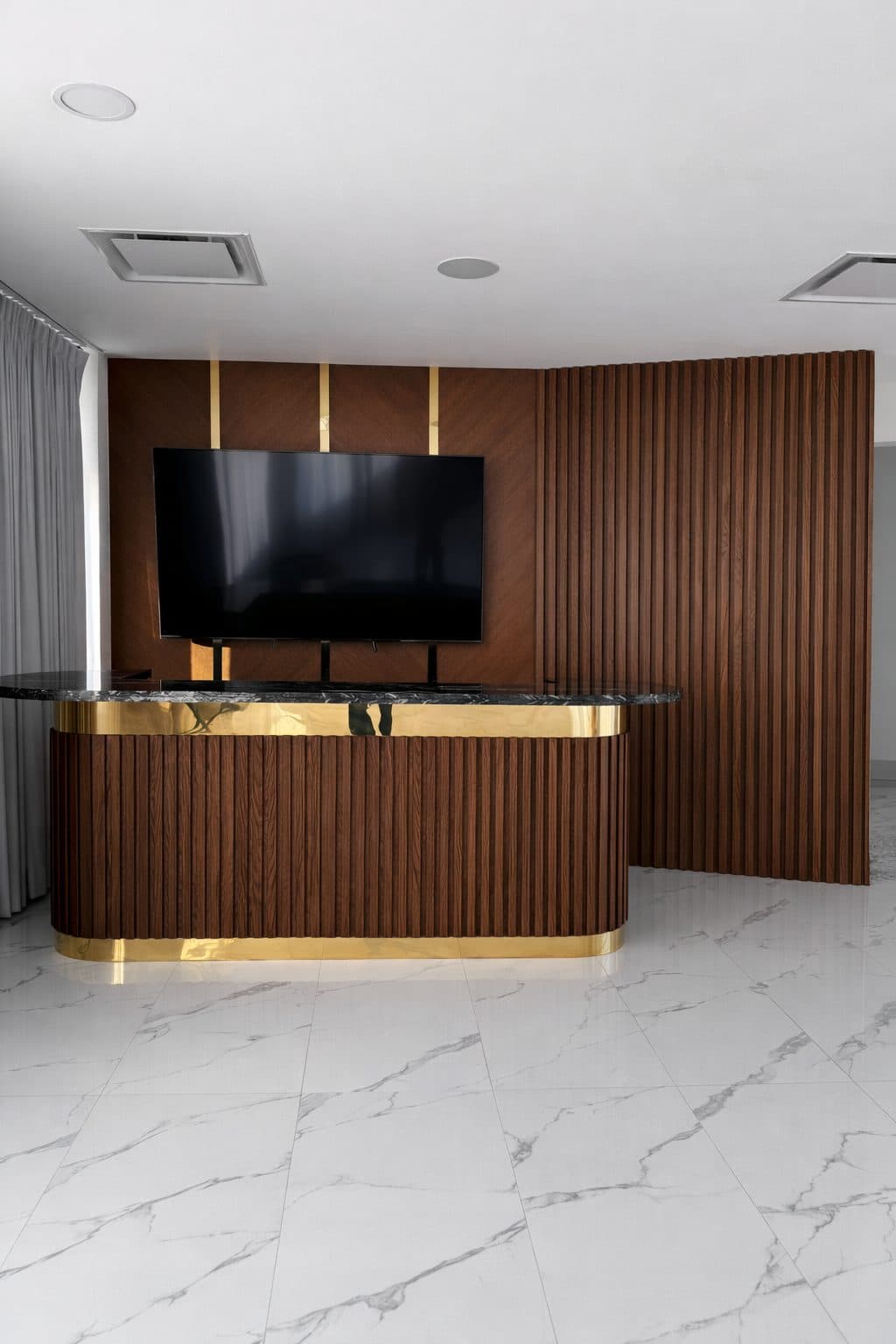 Mueble de TV 09 a medida por Molbani