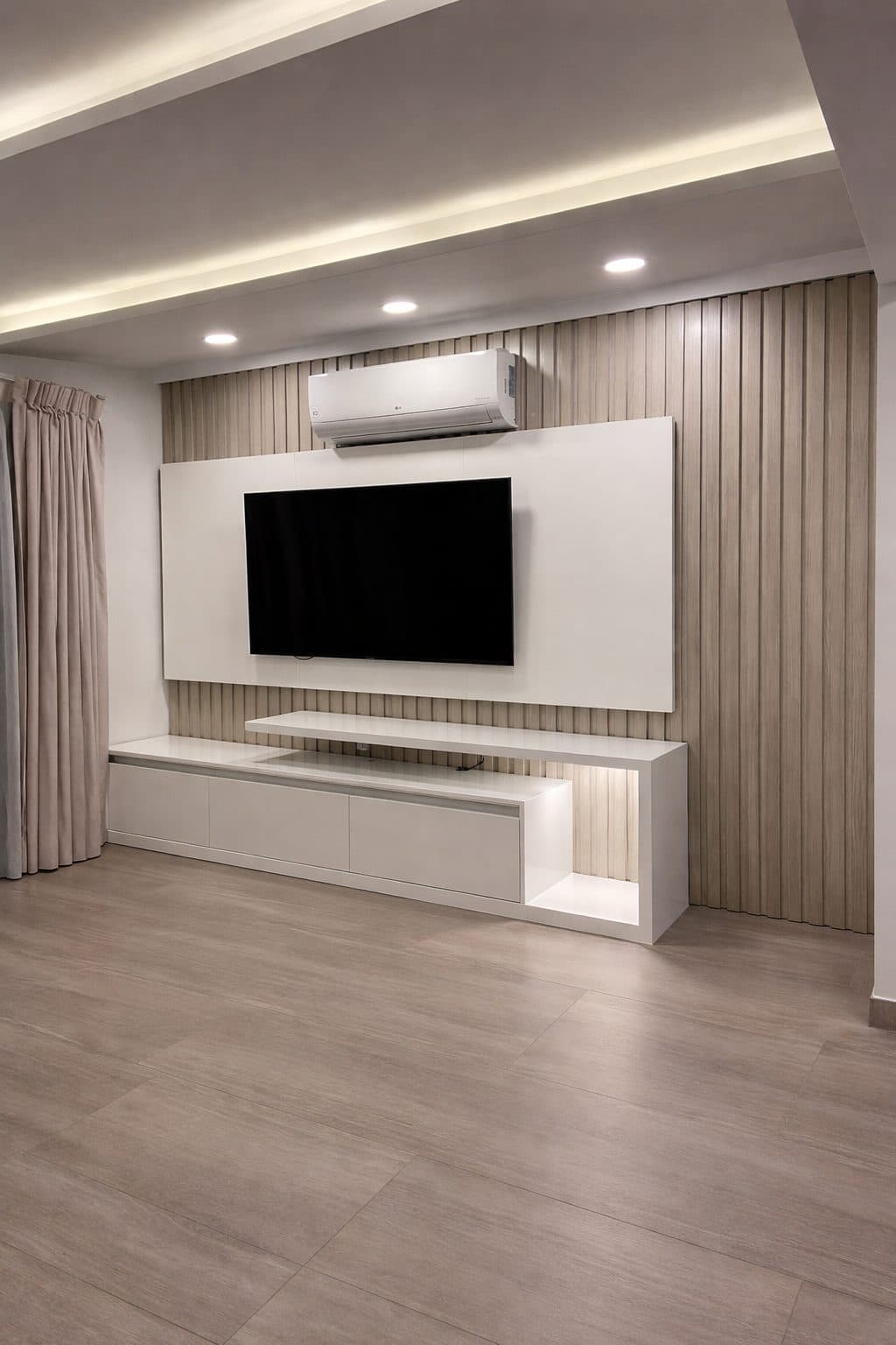 Mueble de TV 22 a medida por Molbani